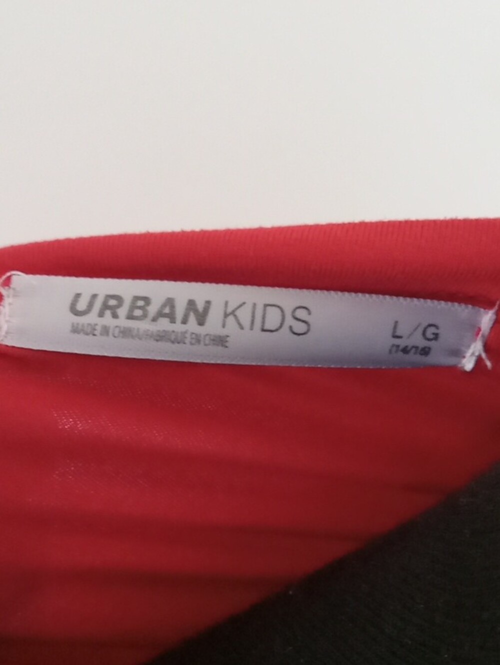 Happy Script Short Sleeve Tee - Red - Picture 2 of 4